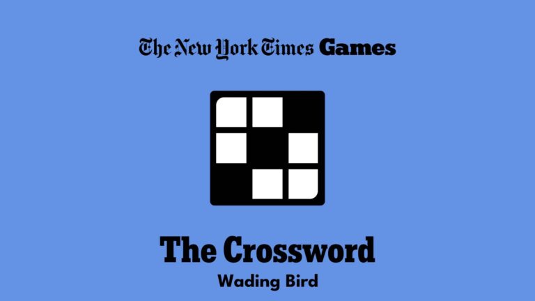 Wading Bird Crossword Clue Answer Power Up Gaming