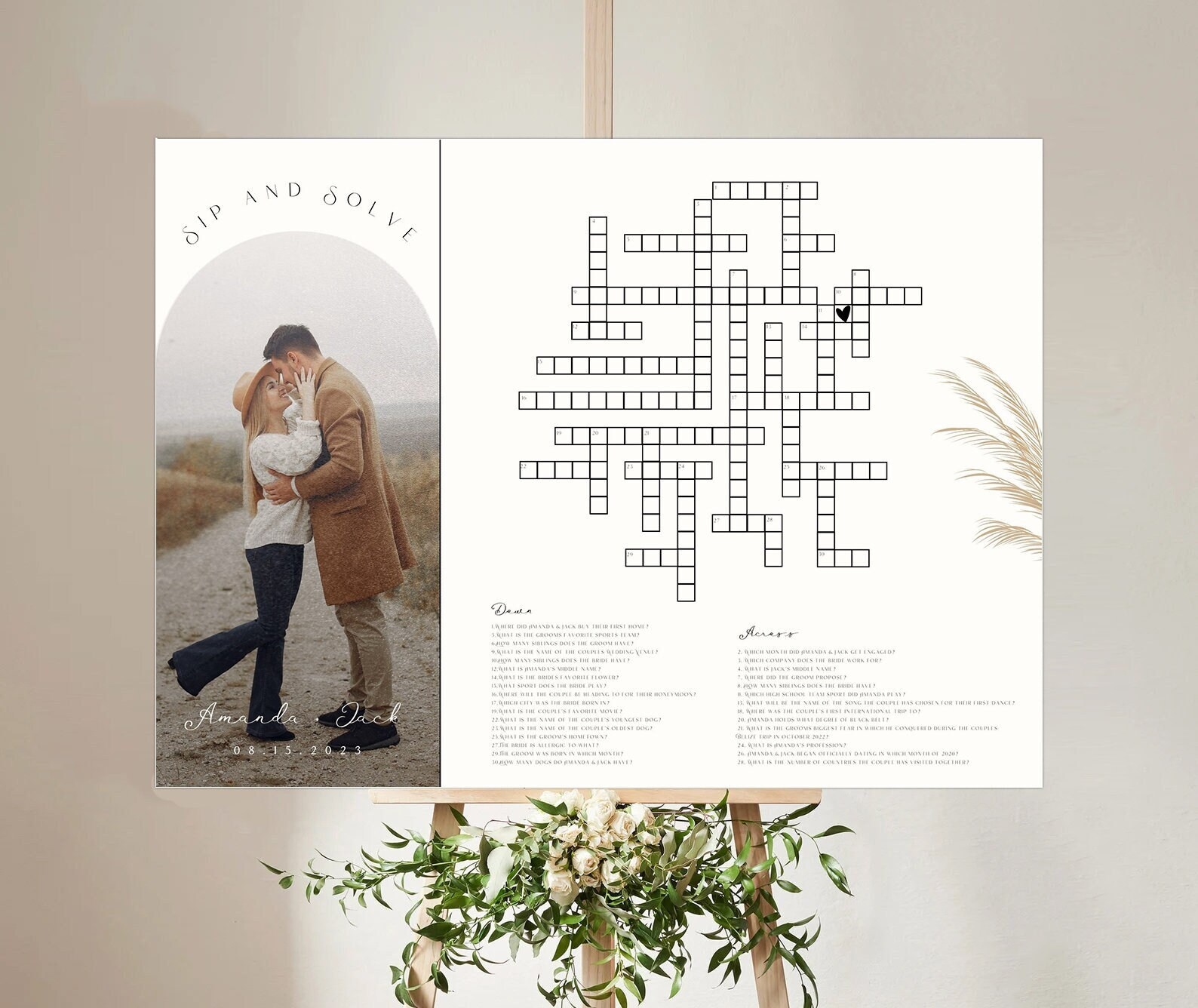 Wedding Crossword Puzzle Template With Photo Sip Solve Giant Crossword Puzzle Bridal Shower Party Activities Wedding Sign Game Download Etsy Wedding Crossword Puzzle Template With Photo Sip Solve Giant Crossword Puzzle Bridal Shower Party Activities Wedding Sign Game Download Etsy