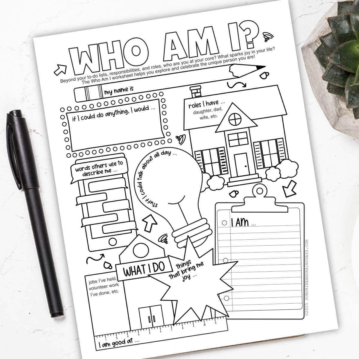 who am i worksheet who am i worksheet