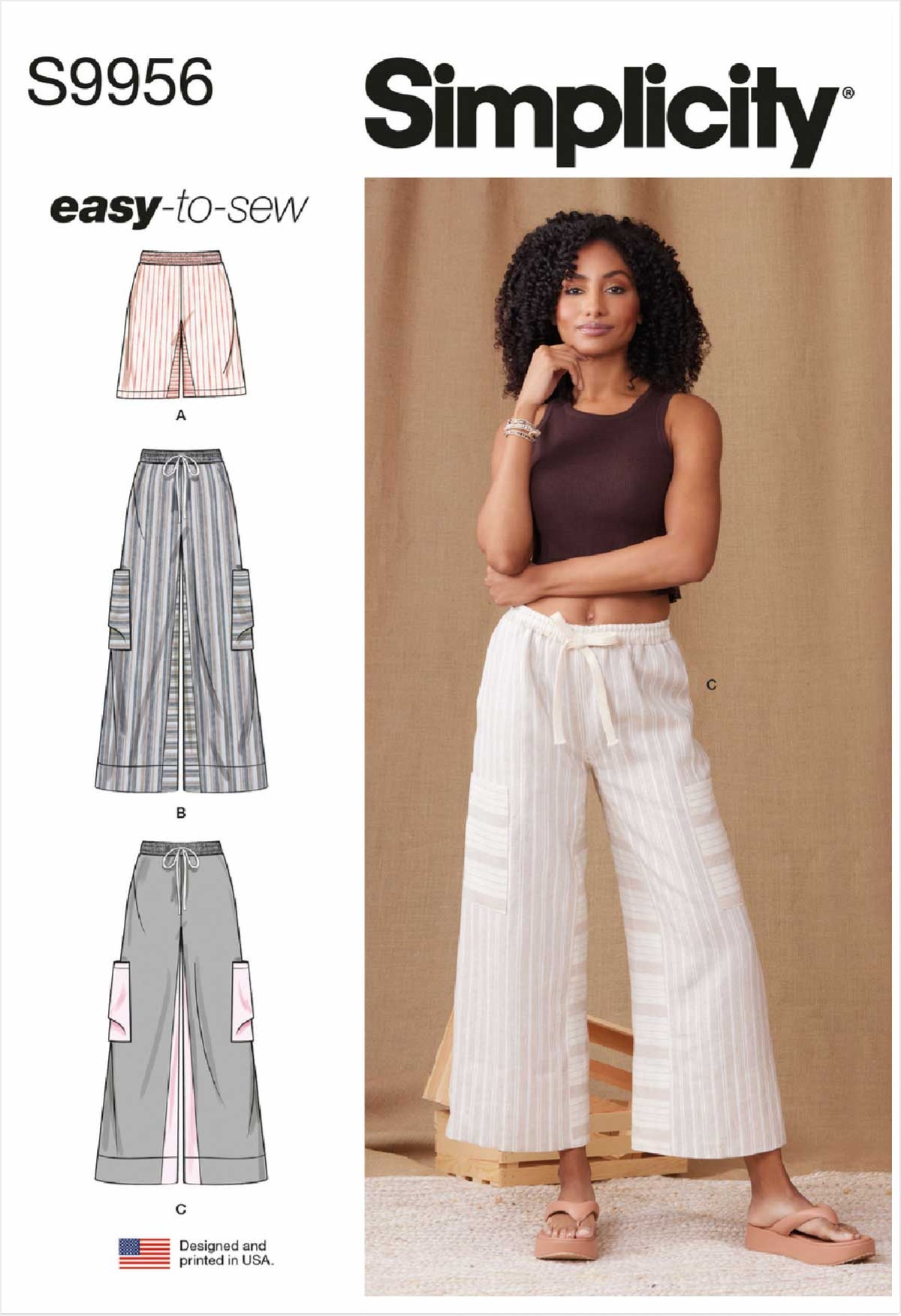 Wide Leg Pants Sewing Pattern Ideas Elastic Waisted Wide Leg Pants Sewing Pattern Ideas Elastic Waisted