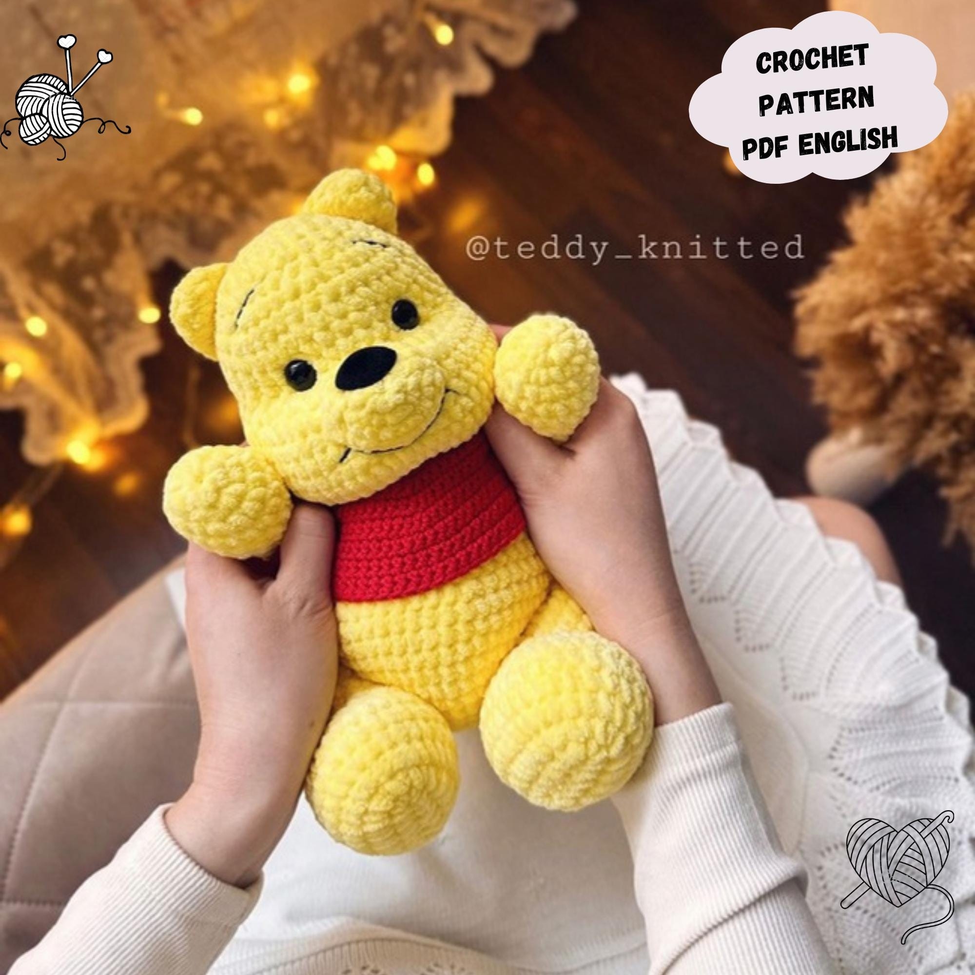 winnie the pooh crochet pattern winnie the pooh crochet pattern