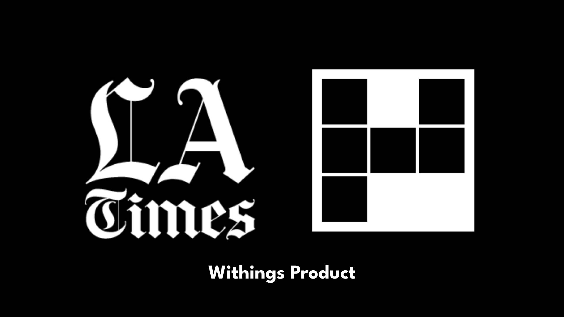 Withings Product Crossword Answer Clues For The LA Times Withings Product Crossword Answer Clues For The LA Times