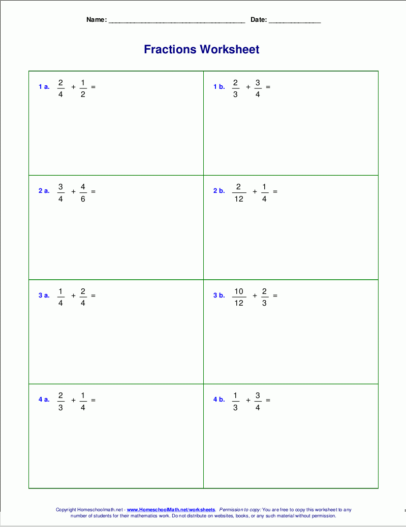 fractions worksheets for 5th graders fractions worksheets for 5th graders