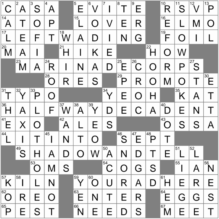 Worships To Excess In Slang Crossword Clue Archives LAXCrossword