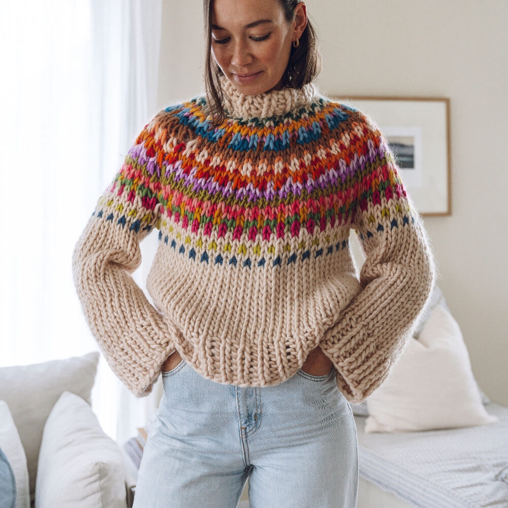 Yoking Around Jumper Knitting Pattern Lauren Aston Designs Yoking Around Jumper Knitting Pattern Lauren Aston Designs