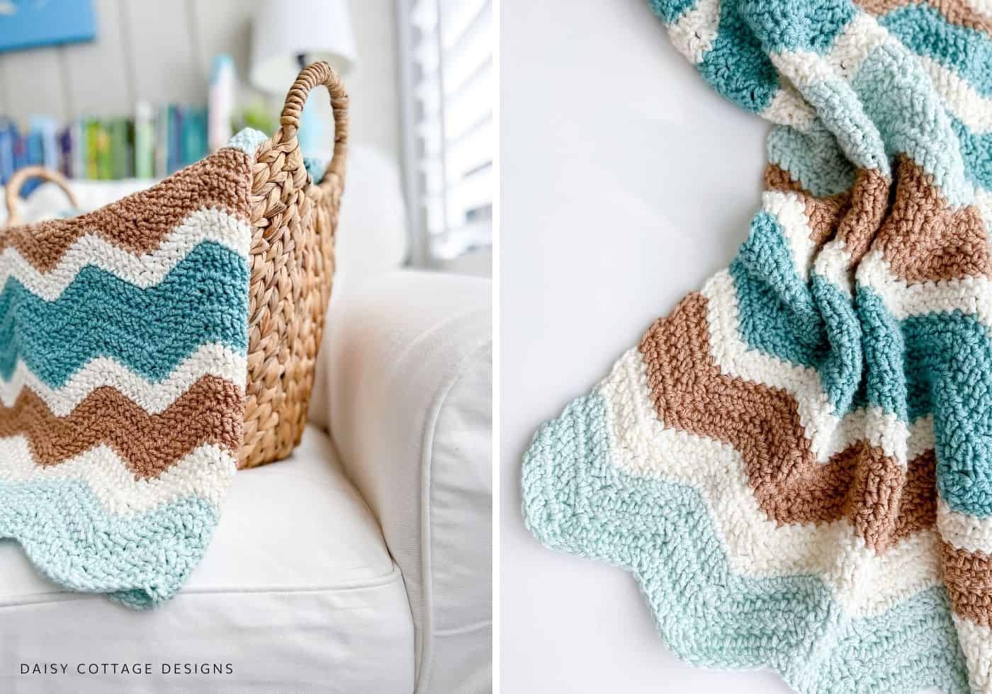 Zig Zag Crochet Blanket Pattern Zig Zag Crochet Blanket Pattern
